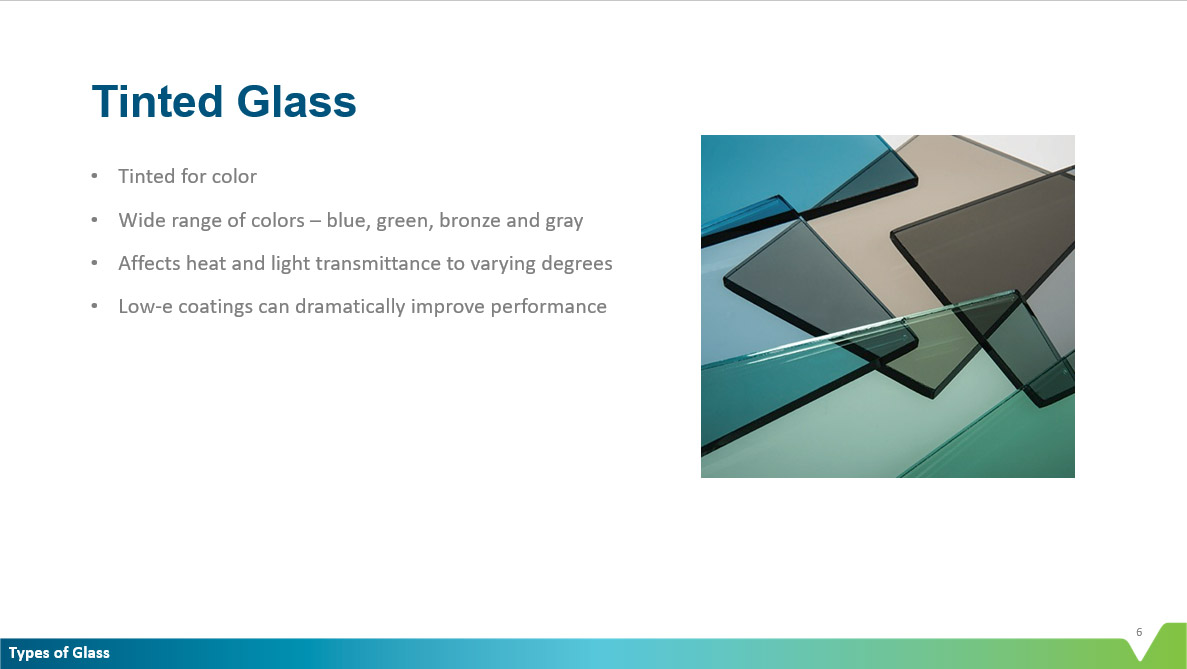 Why Specify Which Type of Glass?